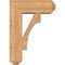 Ekena Millwork Westlake Craftsman Smooth Bracket w/ Offset Brace, Western Red Cedar, 7 1/2"W x 20"D x 28"H BKT0806X20X28WTL04SWR - alternate 2